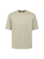 No Excess Interlock Tee - Taupe