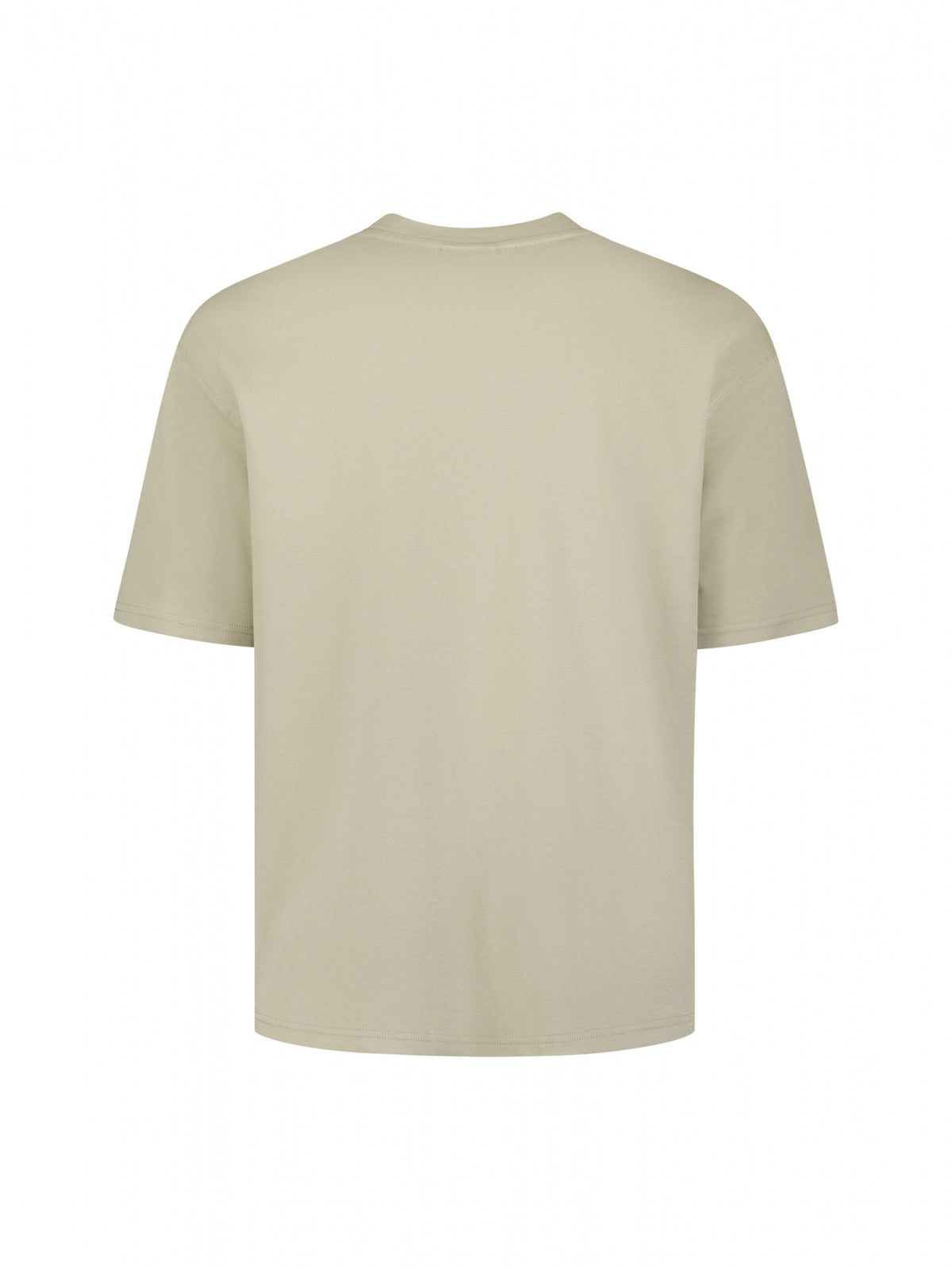 No Excess Interlock Tee - Taupe