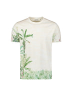 No Excess Botanical Printed Tee - Green