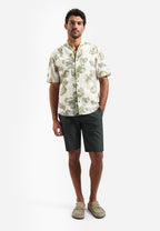 No Excess Short Sleeve Shirt: Grains of Sand - Green