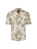 No Excess Short Sleeve Shirt: Grains of Sand - Green