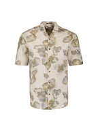 No Excess Short Sleeve Shirt: Grains of Sand - Green