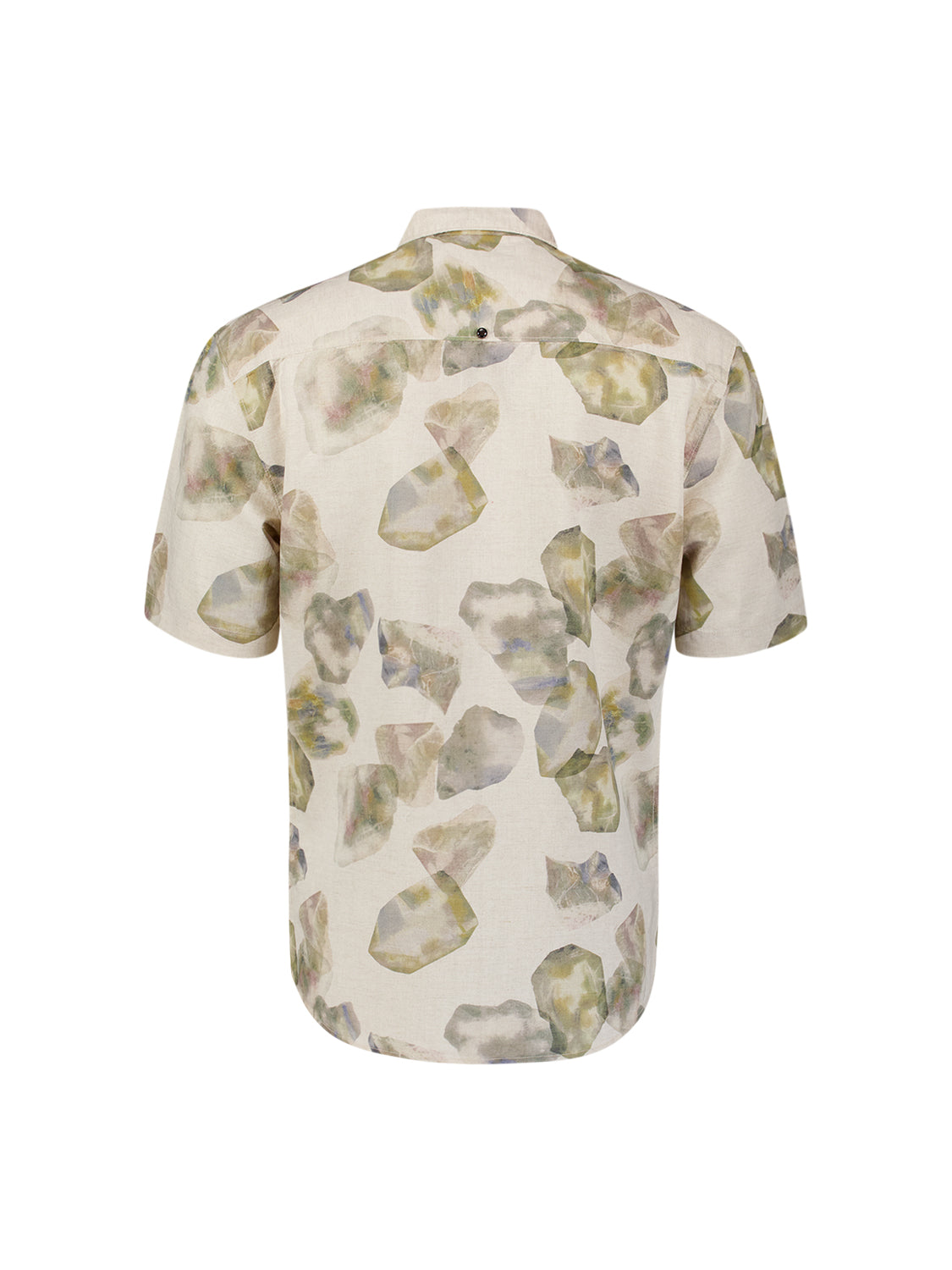No Excess Short Sleeve Shirt: Grains of Sand - Green