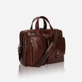 Jekyll & Hide Montana Briefcase - Mocha