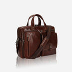 Jekyll & Hide Montana Briefcase - Mocha