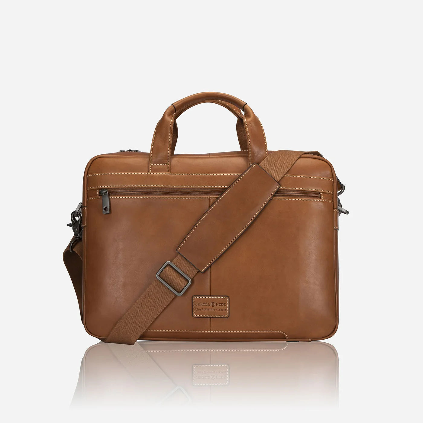 Jekyll & Hide Montana Briefcase - Tan