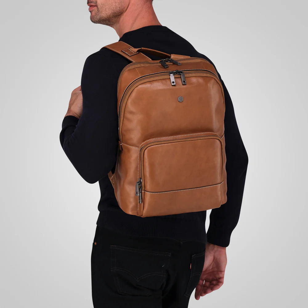 Jekyll & Hide Double Compartment Backpack - Colt
