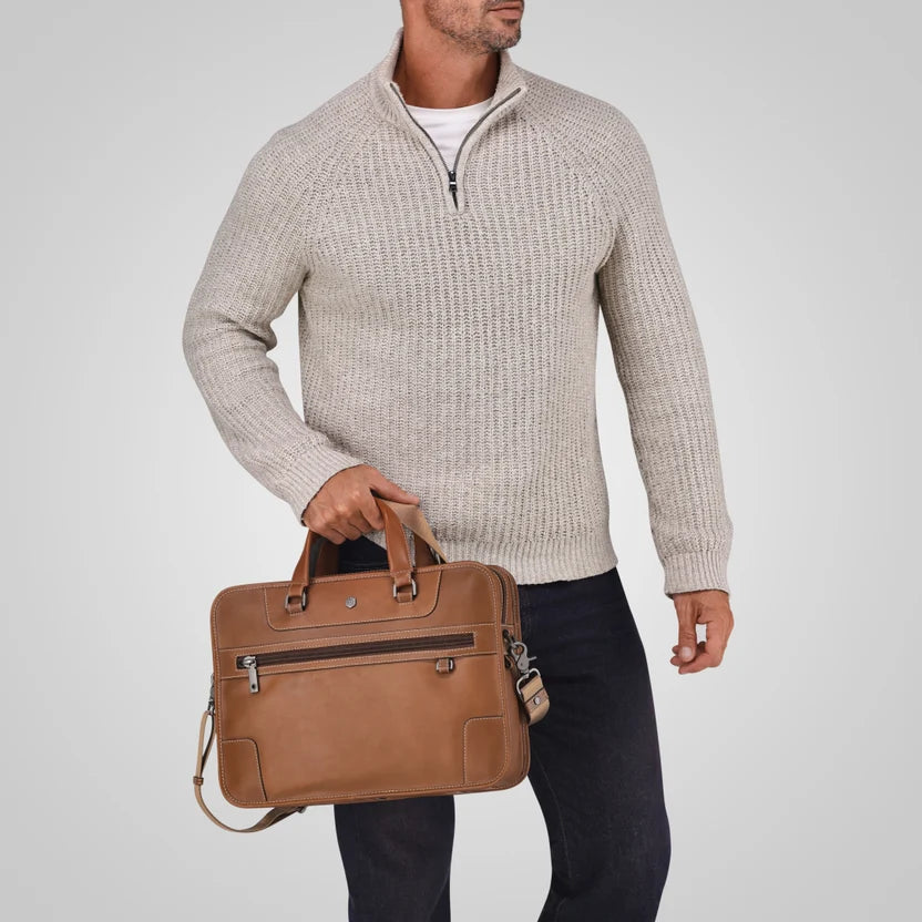 Jekyll & Hide Laptop Briefcase - Colt