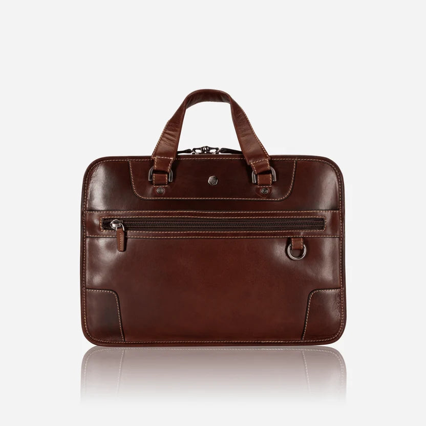 Jekyll & Hide Laptop Briefcase - Mocha