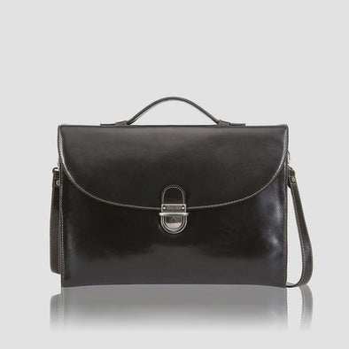 Jekyll & Hide Slim Business Briefcase - Black