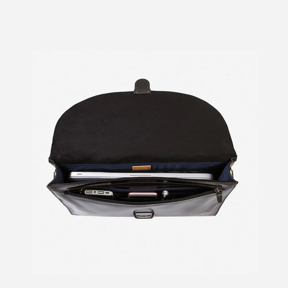 Jekyll & Hide Slim Business Briefcase - Black