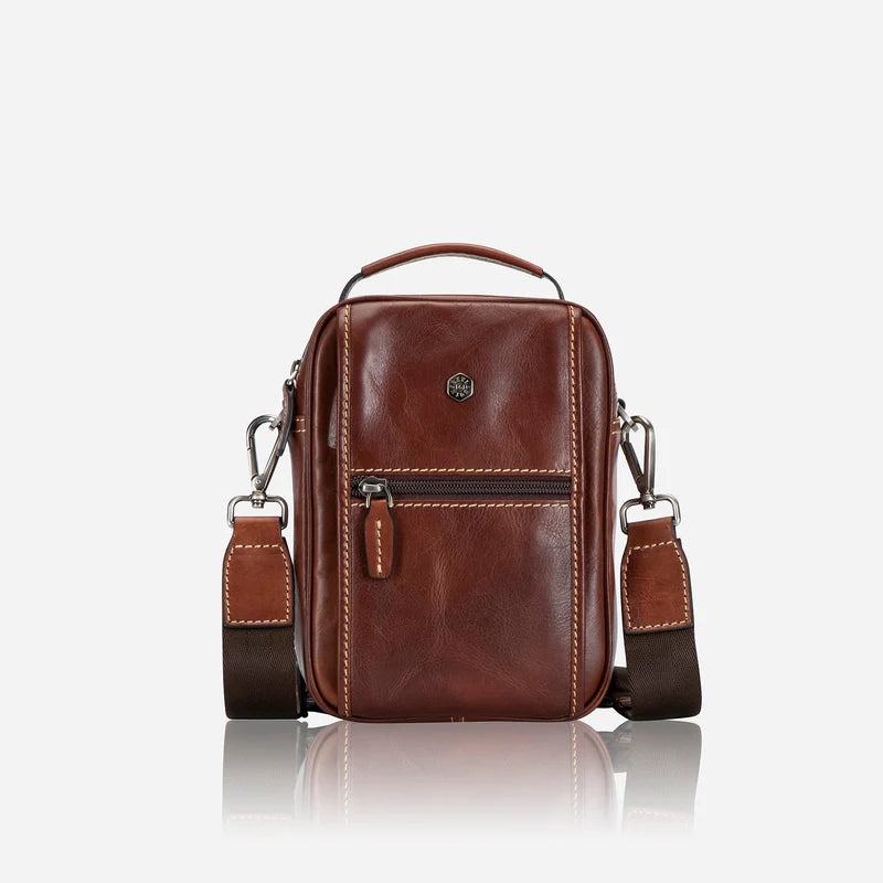 Jekyll & Hide Large Cross Body Bag - Mocha