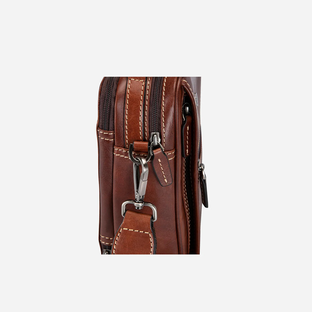 Jekyll & Hide Large Cross Body Bag - Mocha