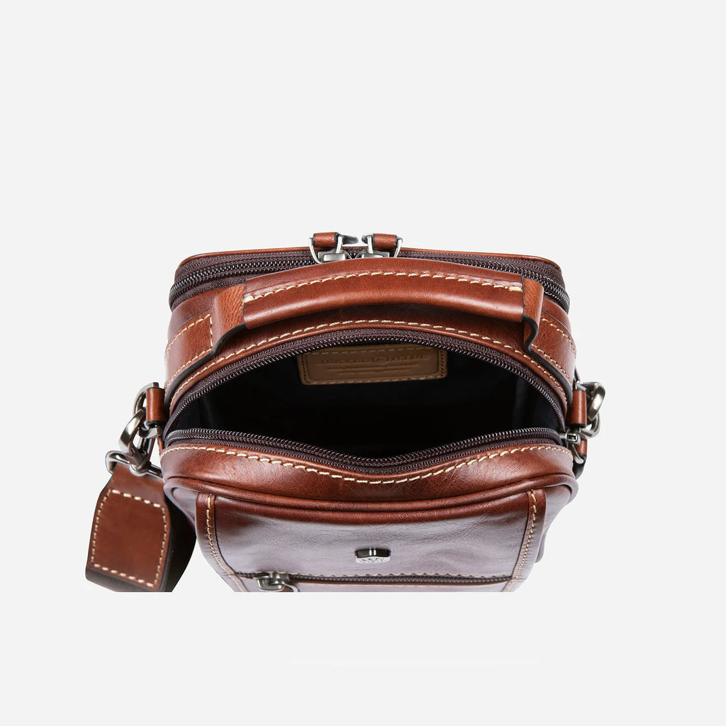 Jekyll & Hide Large Cross Body Bag - Mocha
