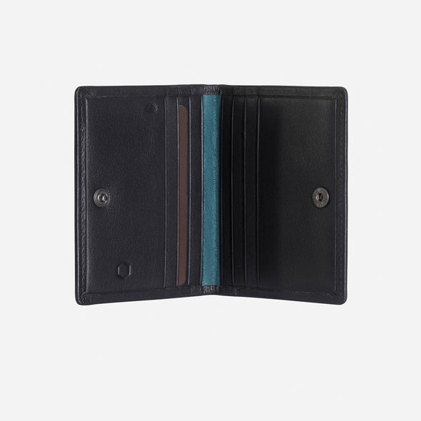 Jekyll & Hide Slim Bifold Card Holder - Black