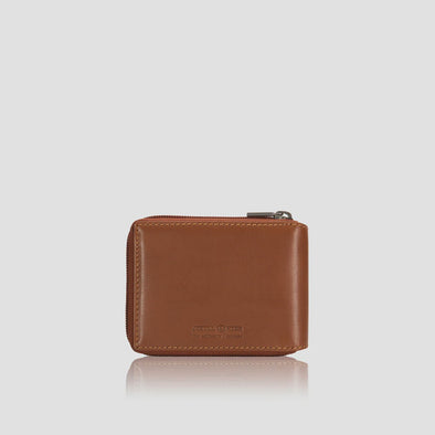 Jekyll & Hide Zip Around Leather Wallet - Tan