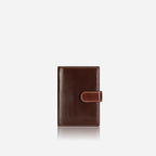 Jekyll & Hide Passport Wallet Organiser - Mocha