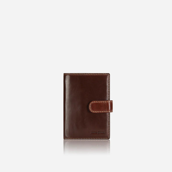 Jekyll & Hide Passport Wallet Organiser - Mocha