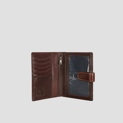 Jekyll & Hide Passport Wallet Organiser - Mocha