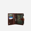 Jekyll & Hide Passport Wallet Organiser - Mocha