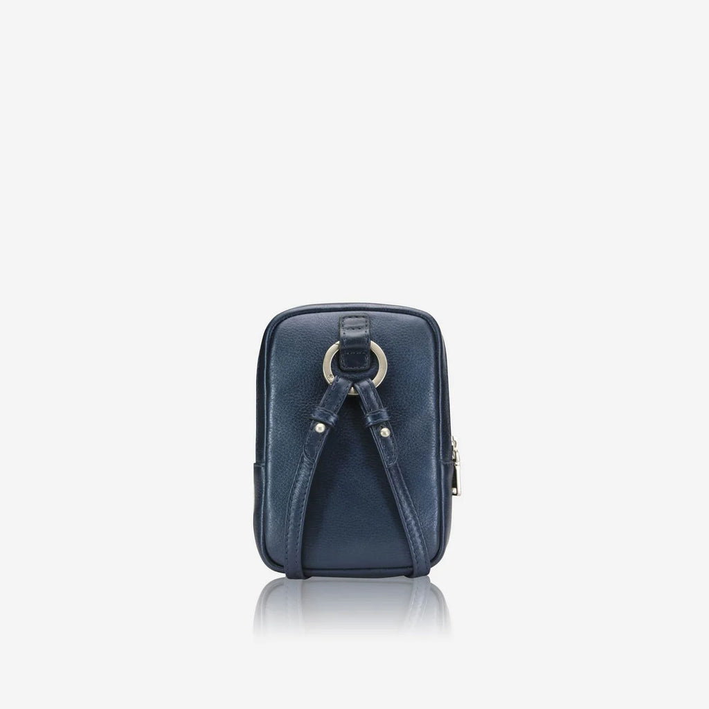 Jekyll & Hide Small Sling Bag - Metallic Indigo