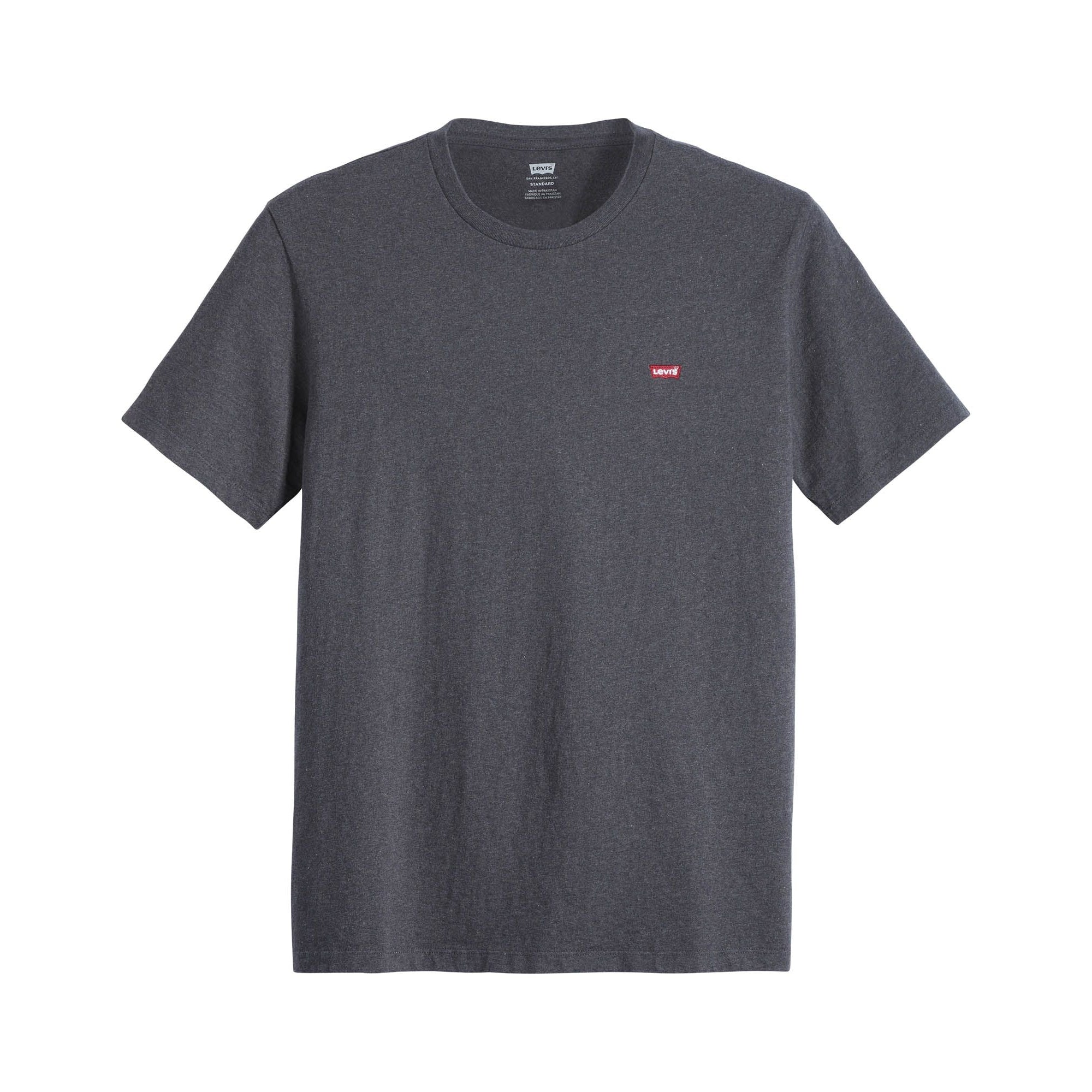 Levi's Original Logo Patch Tee -  Dark Charcoal