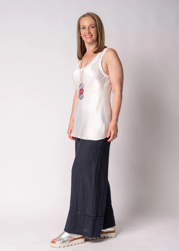 Toyah Singlet in Antique Pink