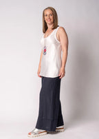 Toyah Singlet in Antique Pink