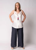 Toyah Singlet in Antique Pink