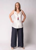 Toyah Singlet in Antique Pink
