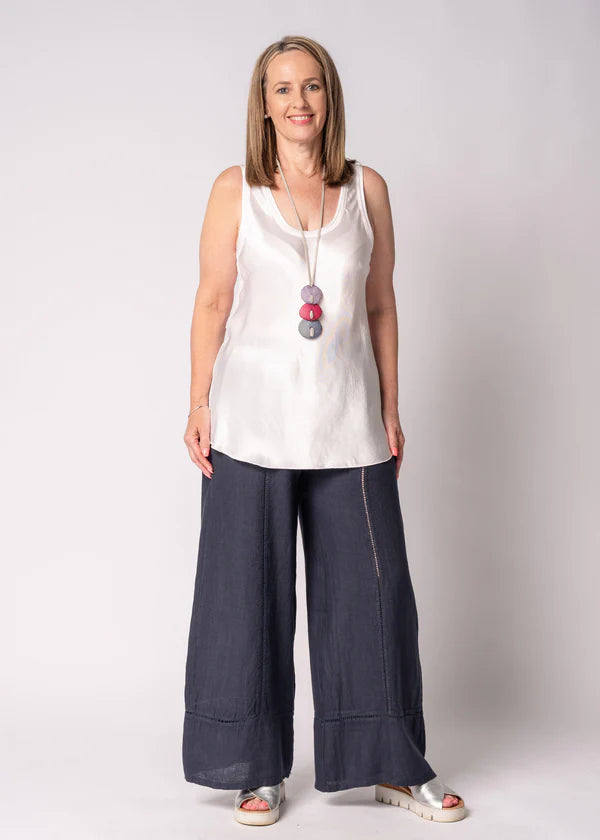Toyah Singlet in Antique Pink