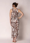 Seraphine Satin Singlet in Mocha