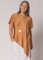 Mazarine Top in Burnt Toffee
