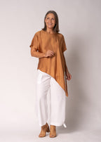 Mazarine Top in Burnt Toffee