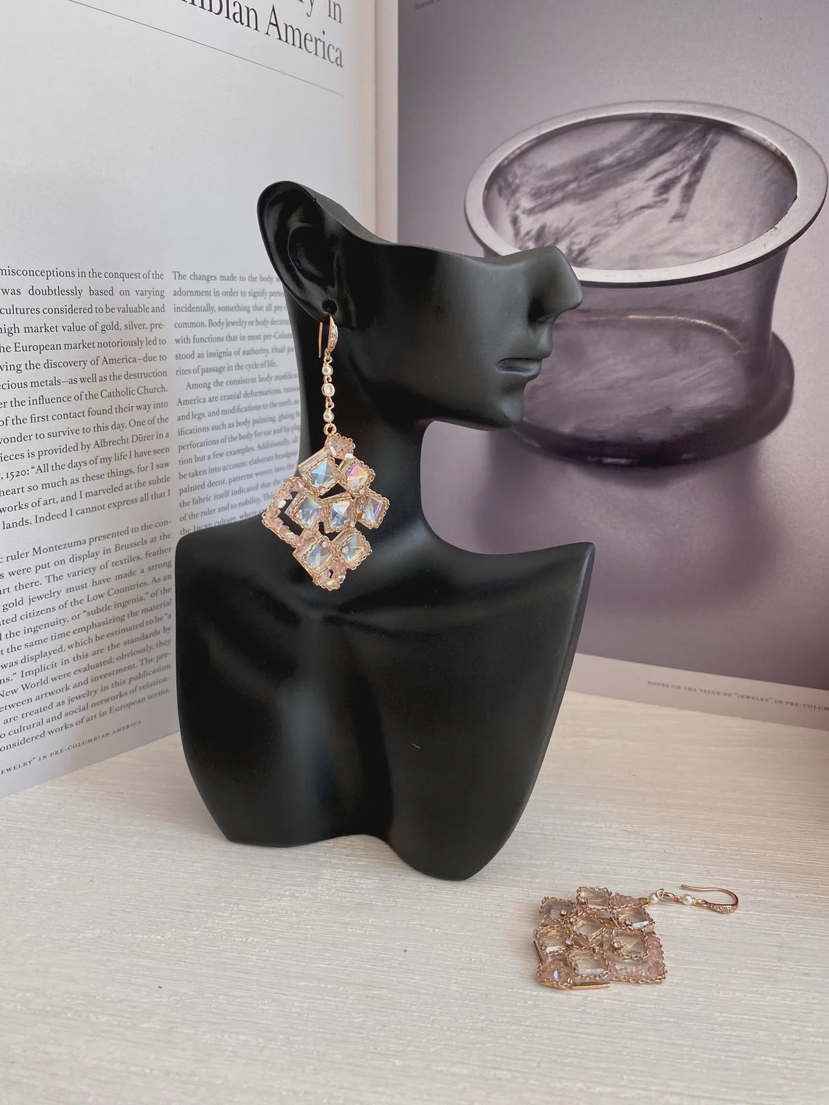 Portrait Drop Earrings