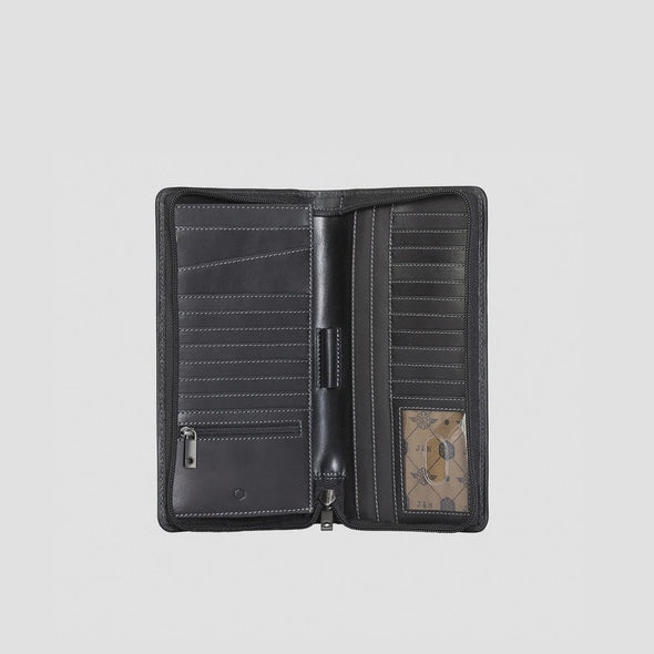 Jekyll & Hide Zip Around Travel Organiser - Black