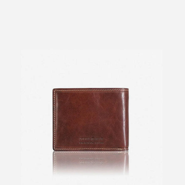 Jekyll & Hide Medium Bifold Leather Wallet - Mocha
