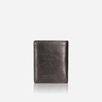 Jekyll & Hide Bifold Inner Tab Leather Wallet - Black