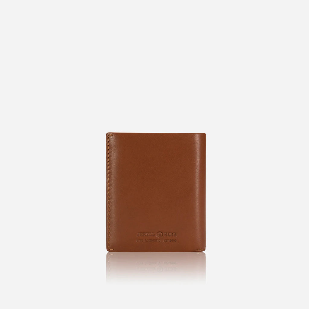 Jekyll & Hide Bifold Inner Tab Leather Wallet - Tan