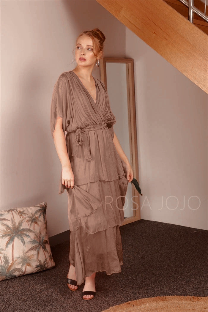 Italian Floaty Silk Dress