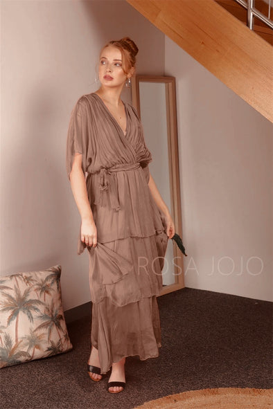 Italian Floaty Silk Dress