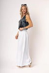 Diana Linen Pant in Cream