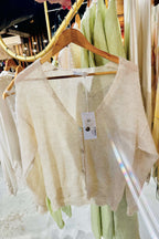 Made in Italy Sheer Alpaca Cardigan