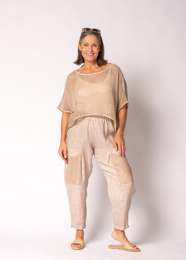 Lunaria Pants in Antique Beige