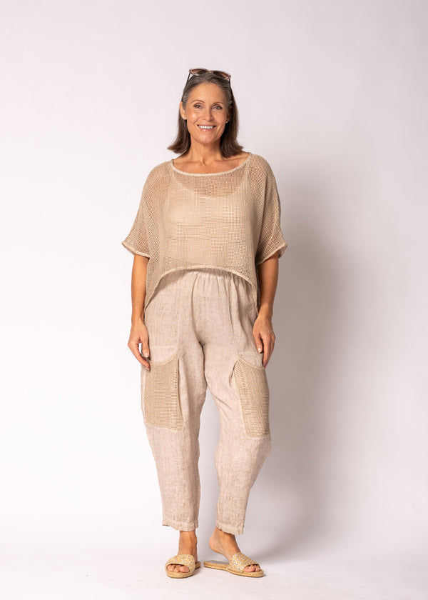 Lunaria Pants in Antique Beige
