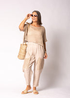 Lunaria Pants in Antique Beige