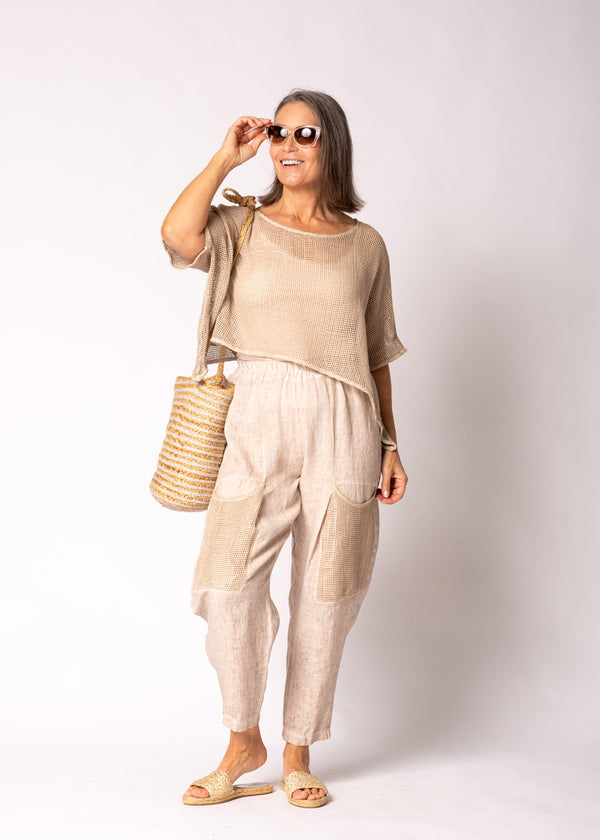 Lunaria Pants in Antique Beige