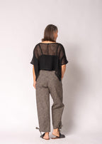 Seraya Cotton Top in Onyx