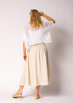 Seraya Cotton Top in White