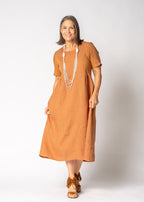 Zoraya Dress Burnt Toffee